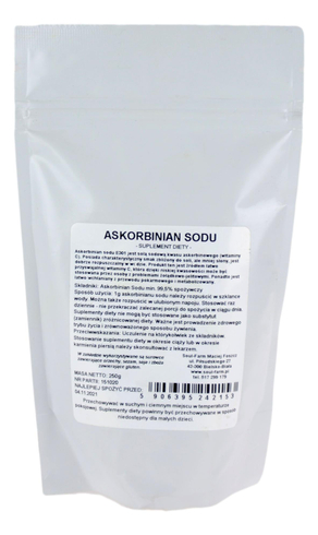 Askorbinian sodu - Witamina C - 250g SOUL-FARM