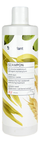Szampon do włosów osłabionych zabiegami stylizacyjnymi 400ml VIS PLANTIS