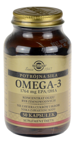 Omega-3 1764 mg EPA/DHA 50 kaps. SOLGAR