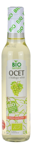 Ocet winny (z białego wina) BIO 250ml BIONATURO