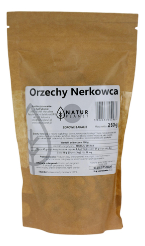 Orzechy nerkowca 500g NATUR PLANET
