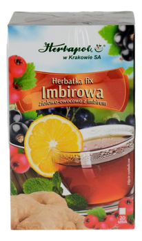 Herbatka Imbirowa FIX 20x2g HERBAPOL