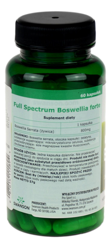 Swanson Boswellia forte- 800mg - 60kaps SWANSON