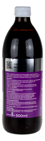 Jeżyna sok 500ml EKAMEDICA