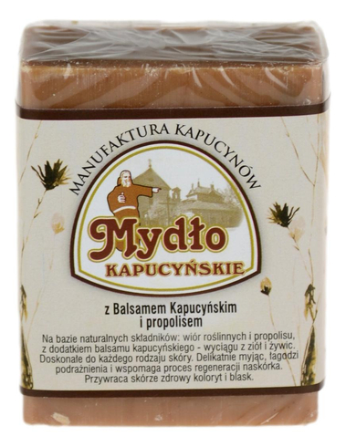 Mydło kapucyńskie z balsamem kapucyńskim i propolisem 150g