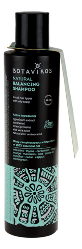 Szampon normalizujący do włosów tłustych 200ml BOTAVIKOS