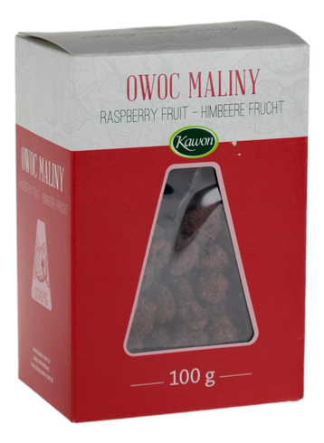 Owoc maliny 100g KAWON