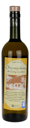 Olej rzepakowy 750ml OLEJARNIA