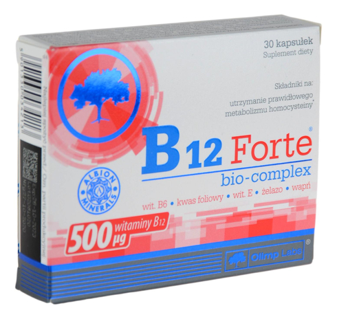 Witamina B12 Forte Bio-Complex 30 kapsułek OLIMP