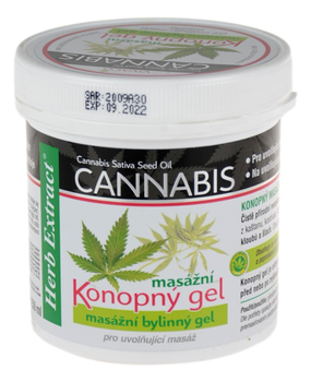 Żel konopny do masażu 250ml VIVACO