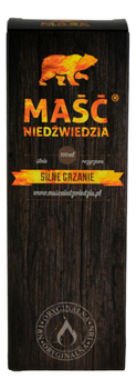 Maść Niedźwiedzia, Silne Grzanie 100ml