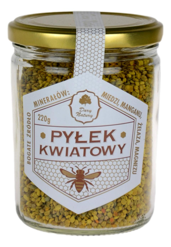 Pyłek kwiatowy 220g DARY NATURY