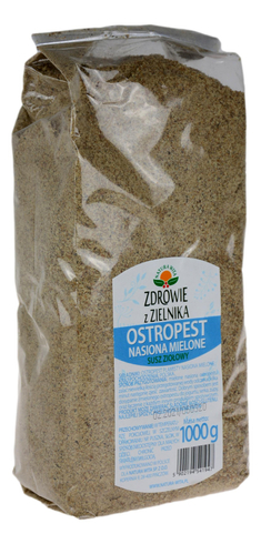 Ostropest nasiona mielone 1000g NATURA WITA