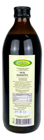 Olej konopny 500ml BALCHO