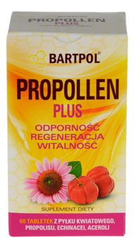 Propollen plus - 60 tabletek BARTPOL