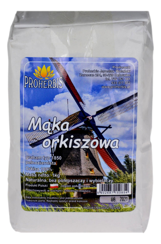 Mąka orkiszowa typ 1850 1kg PROHERBIS