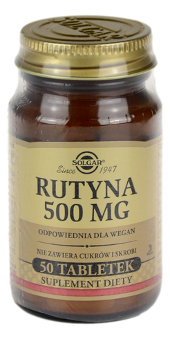 Rutyna 500 mg 50 tabl. SOLGAR