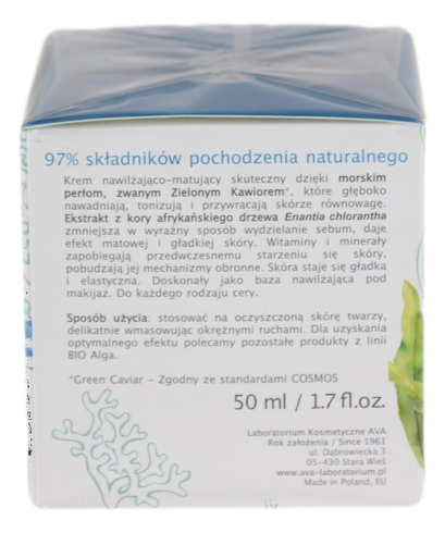 Bio Alga - Krem na dzień - Efekt młodej skóry 50ml AVA
