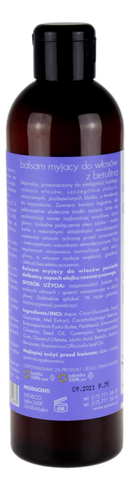 Balsam myjący do włosów z betuliną 300ml SYLVECO