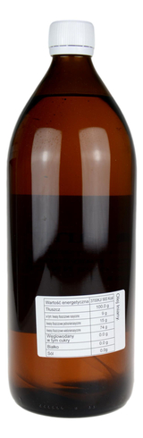 Olej lniany budwigowy tłoczony na zimno 1000ml OLEJARNIA