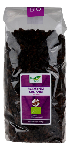 Rodzynki sułtanki BIO 1kg BIO PLANET