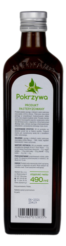 Pokrzywa sok 490ml OLEOFARM