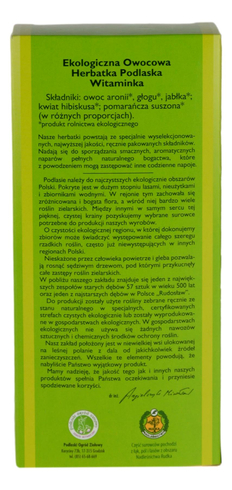 Herbatka witaminka EKO 100g DARY NATURY