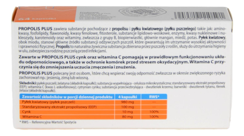 Propolis Plus 64 kaps APIPOL FARMA