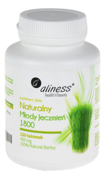 Naturalny Młody Jęczmień 1800 120 tabl ALINESS