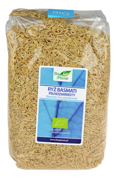 Ryż basmati pełnoziarnisty BIO 1kg BIO PLANET