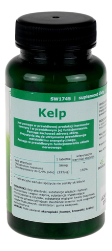 Kelp (Jod) 225mg - 250tab SWANSON