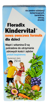 Floradix Kindervital (Tonik dla dzieci) 250ml