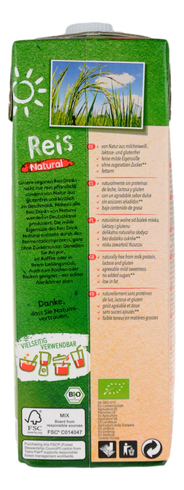 Napój ryżowy bezglutenowy BIO 1L NATUMI