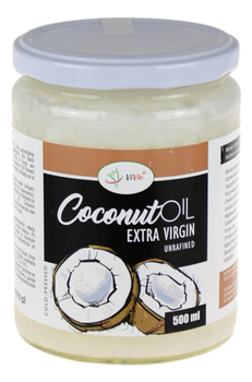 Olej kokosowy Extra Virgin (nierafinowany) 500ml VIVIO