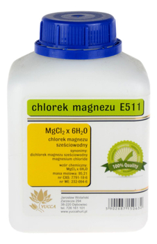 Chlorek magnezu E511 500g YUCCA