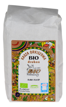 Kasza orkiszowa drobna BIO 500g BIOBABALSCY