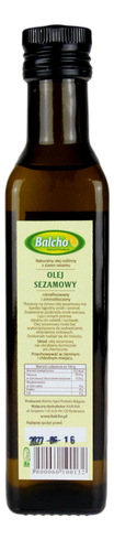 Olej sezamowy 250ml BALCHO