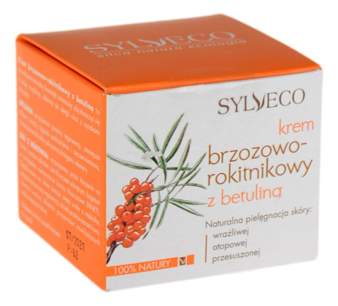 Krem brzozowo-rokitnikowy z betuliną 50ml SYLVECO