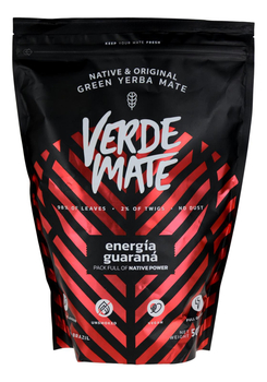 Yerba Mate Energia Guarana 500g VERDE MATE