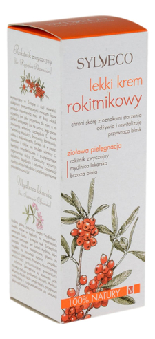 Lekki krem rokitnikowy 50ml SYLVECO