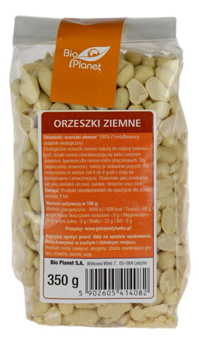 Orzeszki ziemne BIO 350g BIO PLANET