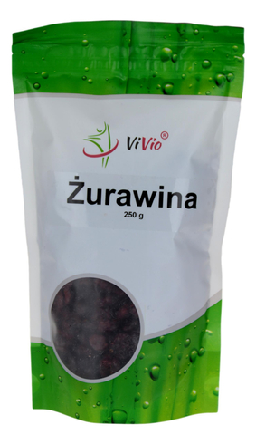 Żurawina suszona 250g VIVIO