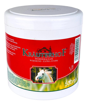 Maść końska silnie rozgrzewająca 500ml KRAUTERHOF