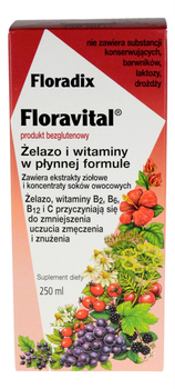 FLORADIX Floravital produkt bezglutenowy (Tonik) 250ml