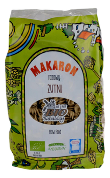 Makaron razowy żytni świderki BIO 400g BIOBABALSCY