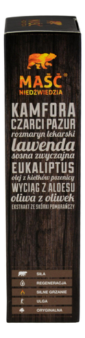 Maść Niedźwiedzia, Silne Grzanie 100ml