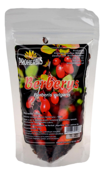 Berberys suszone owoce 100g PROHERBIS