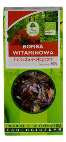 Herbatka Bomba Witaminowa EKO 100g DARY NATURY