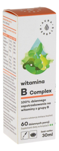 Witamina B Complex krople 30ml AURA