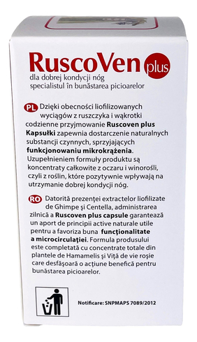 RuscoVen dla dobrej kondycji nóg 50kaps. ABOCA
